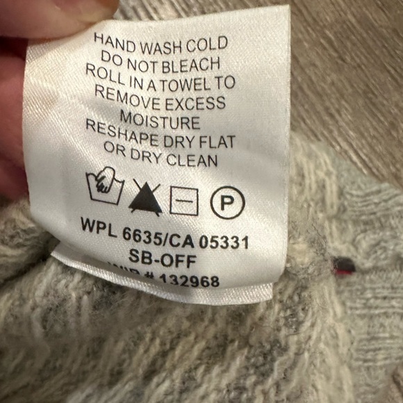 Woolrich Winter Fair Isle Wool Sweater Pullover Women's XS Nordic Lamb's Wool - Picture 11 of 12